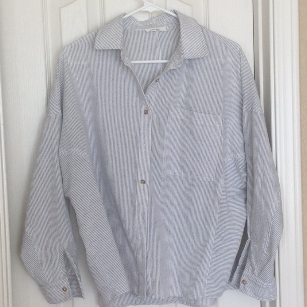 Mod Ref Button Down Top - image 1